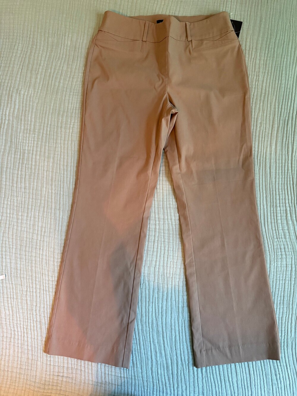 Rekucci Barely Bootcut Pants 10P Light Beige